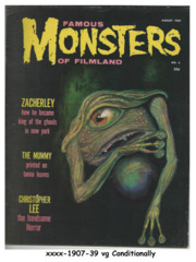 Famous Monsters of Filmland #004 © August 1959, Warren Publishing